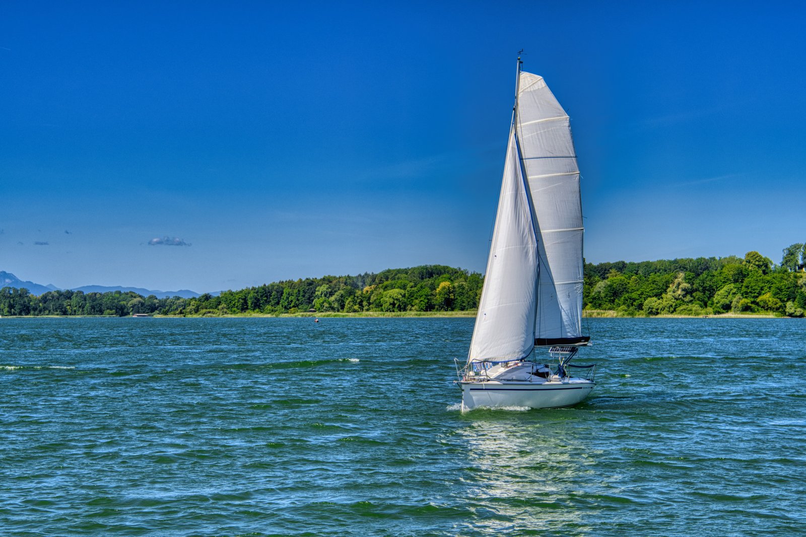 Segeln am cChiemsee